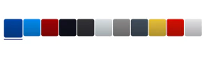 2024 Ford Mustang exterior colour option lineup